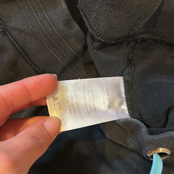 Psycho Bunny Black French Terry Fleece Sweats Shorts XXL men’s - Picture 3 of 9